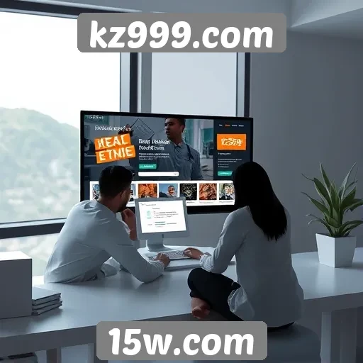 Exploração da interface do usuário no kz999.com